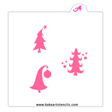 Whimsy Trees Oreo Stencil