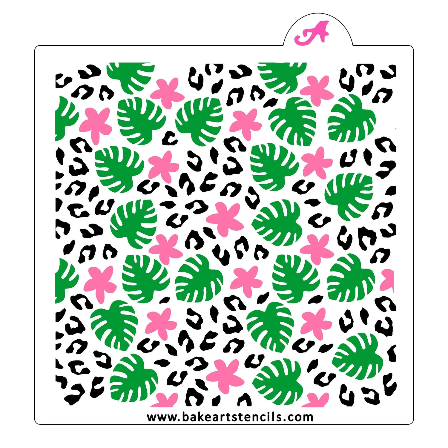 Wild Cheetah Cookie Stencil