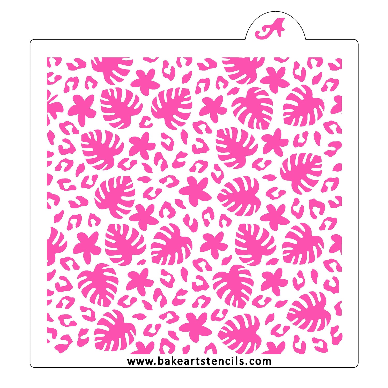 Wild Cheetah Cookie Stencil