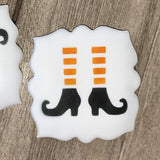 Witch Feet Cookie Stencil