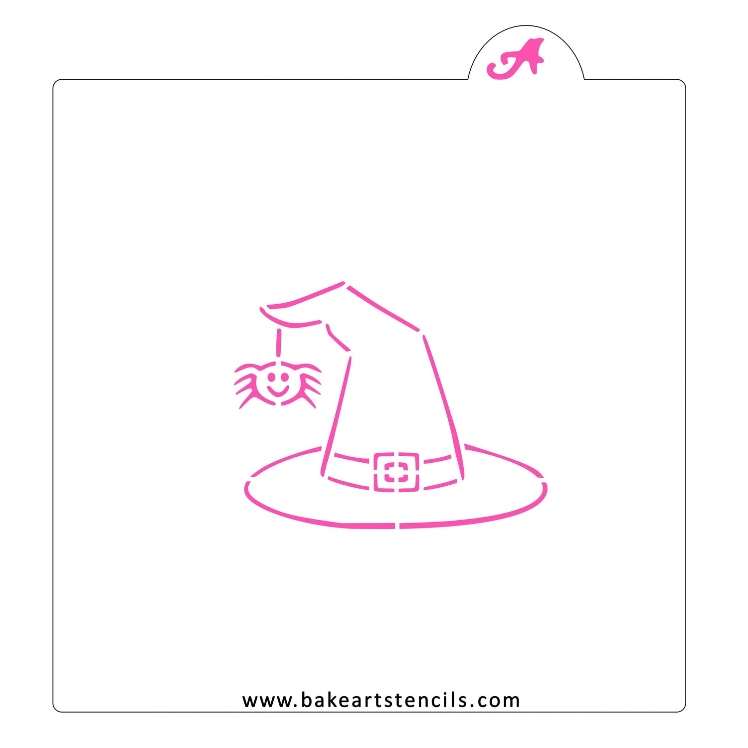 Witch Hat PYO Cookie Stencil