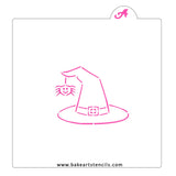 Witch Hat PYO Cookie Stencil