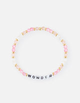 Wonder Letter Bracelet