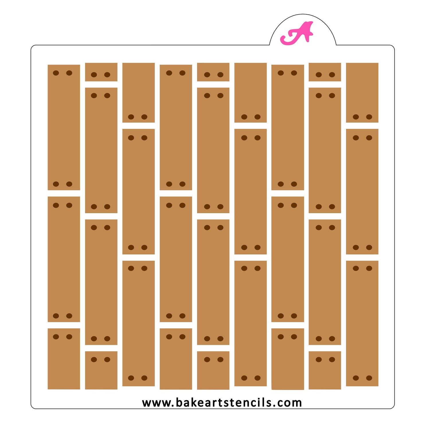 Wood Floor Stencil Set