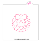 Wreath PYO Cookie Stencil