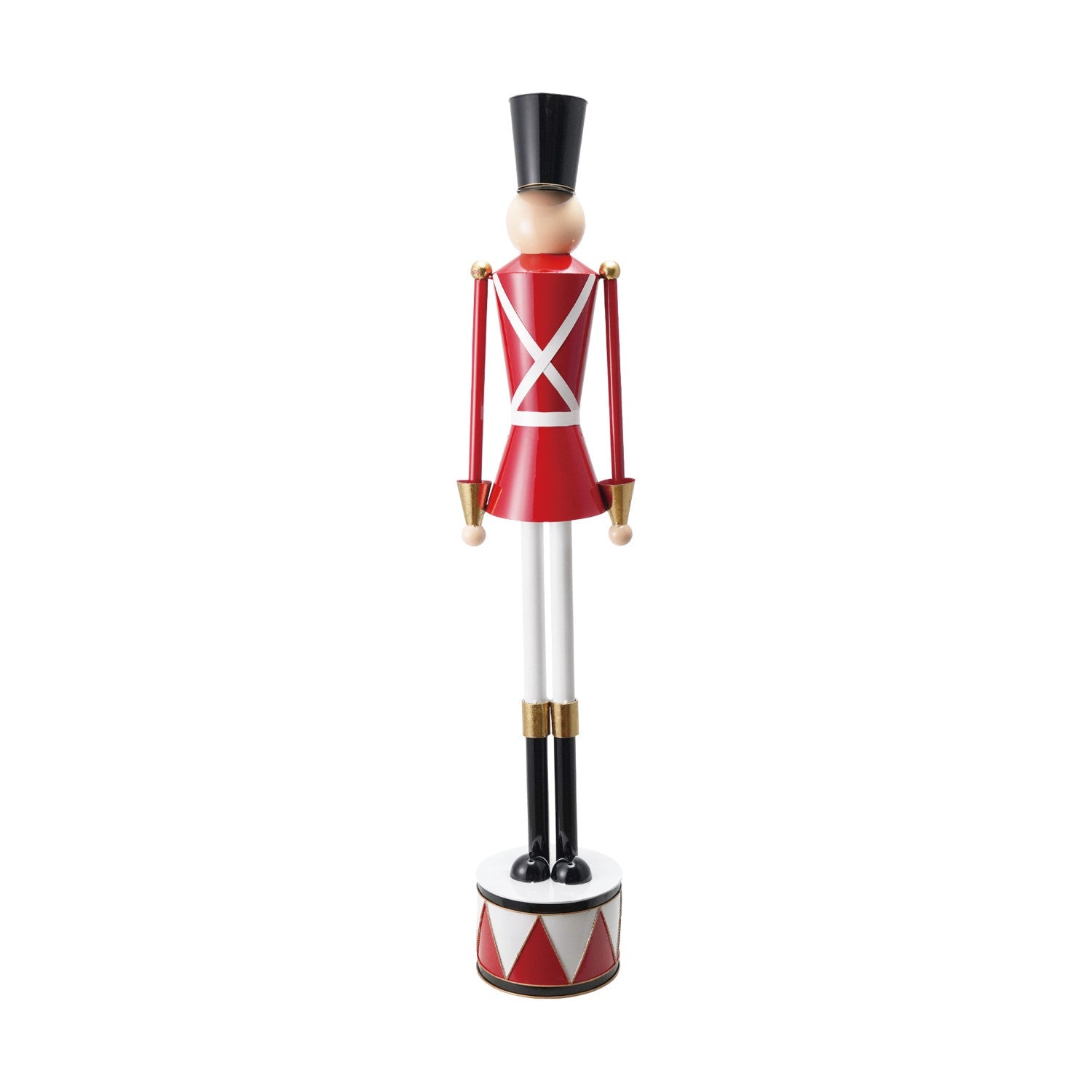 Jumbo Metal Soldiers on Drum Bases