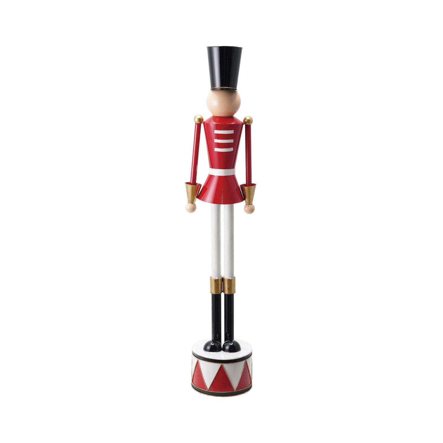 Jumbo Metal Soldiers on Drum Bases
