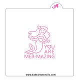 You are Mermazing PYO Stencil