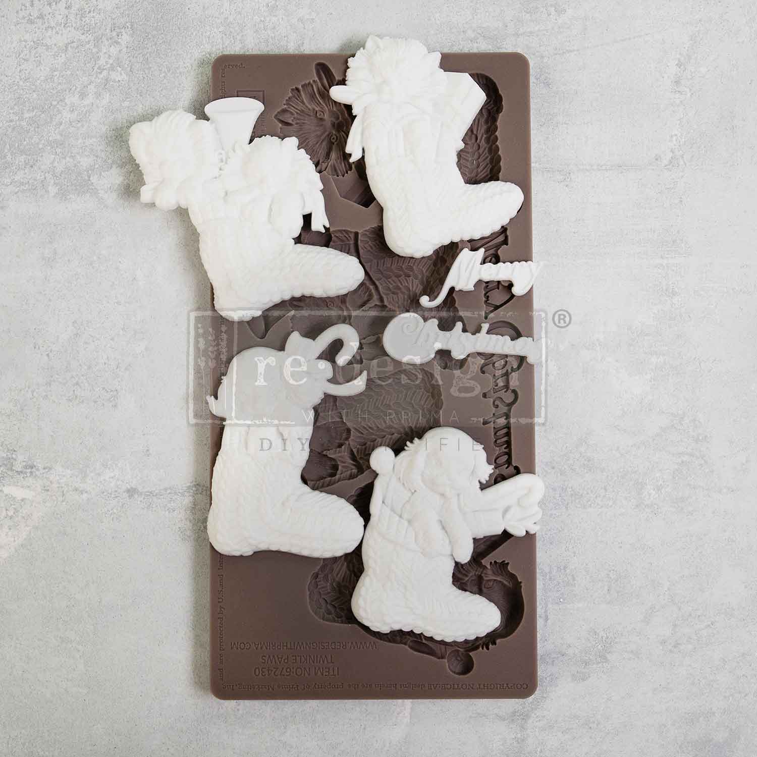 Decor Moulds® - Twinkle Paws - 1 pc, 5