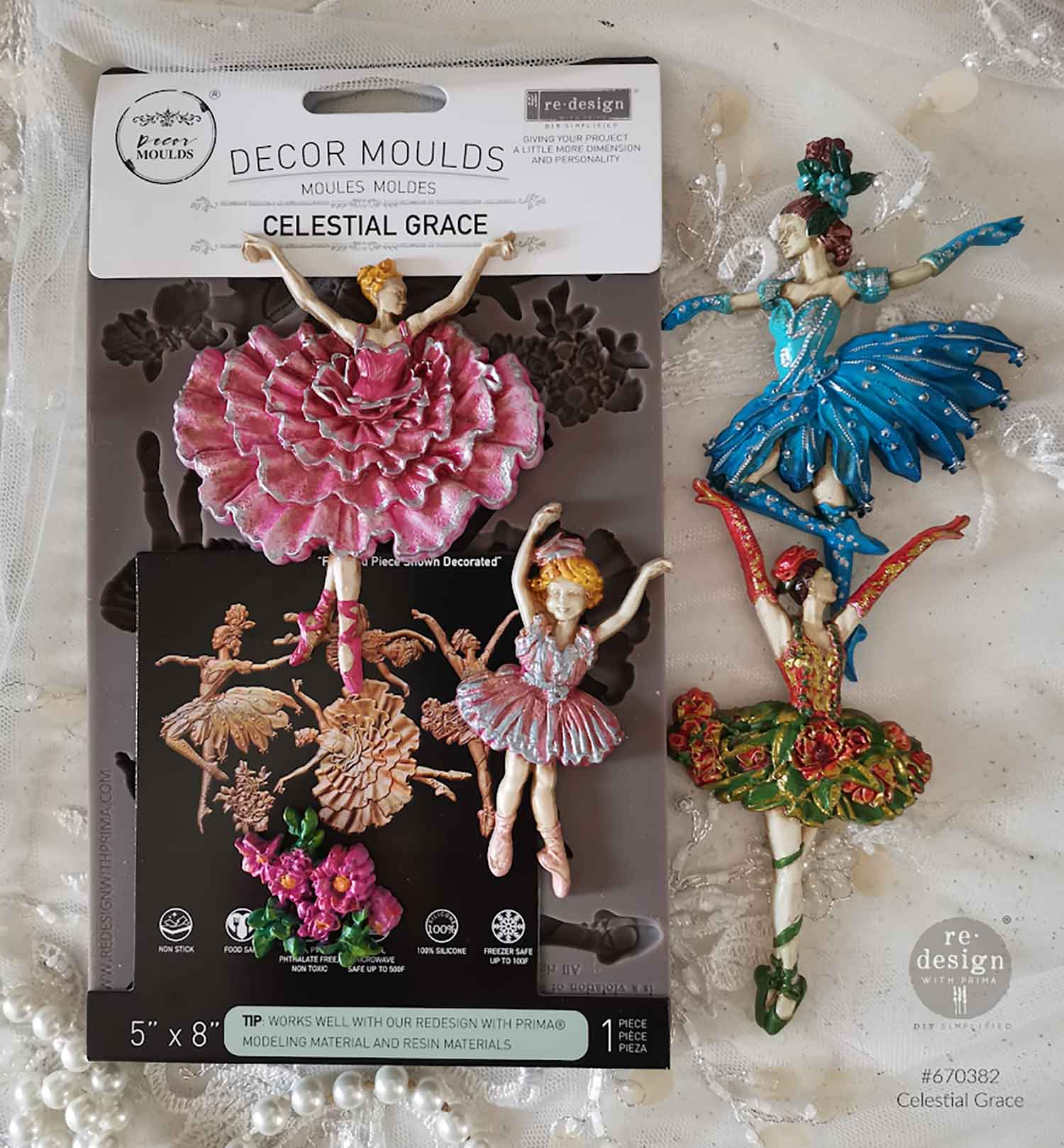 Decor Moulds® - Celestial Grace - 1 pc, 5