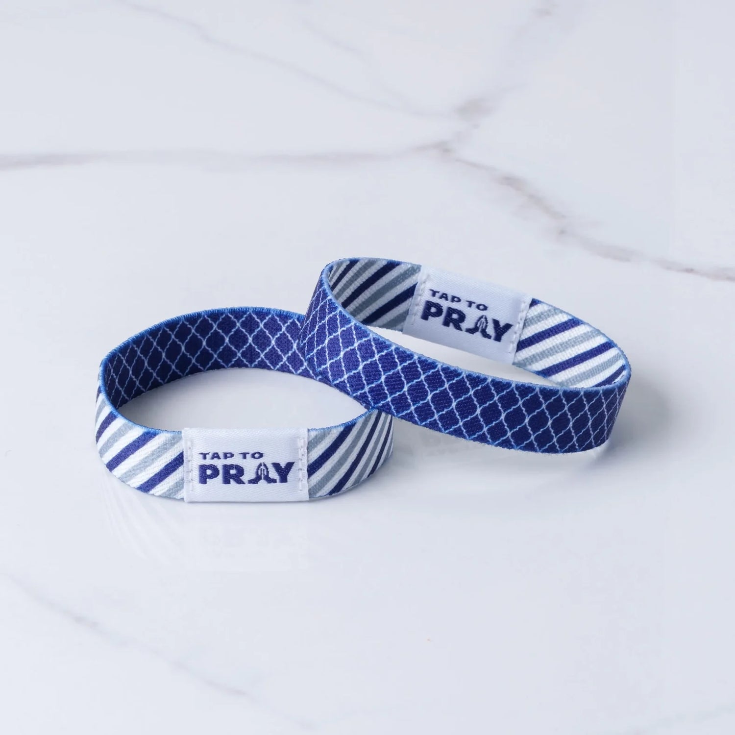 Graphite & Ink Tap to Pray Wristband