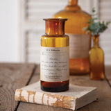 Antique-Inspired Amber Apothecary Bottle - Capudine