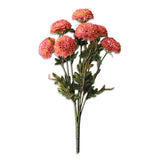 Artificial Blush Ball Dahlia Bundle