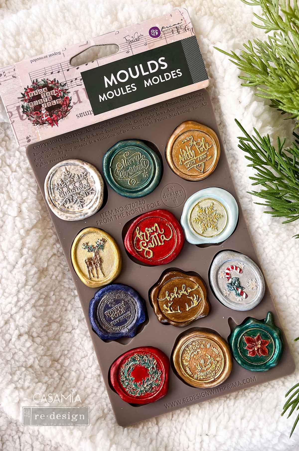 From the North Pole Collection Mould - 1 pc, 5