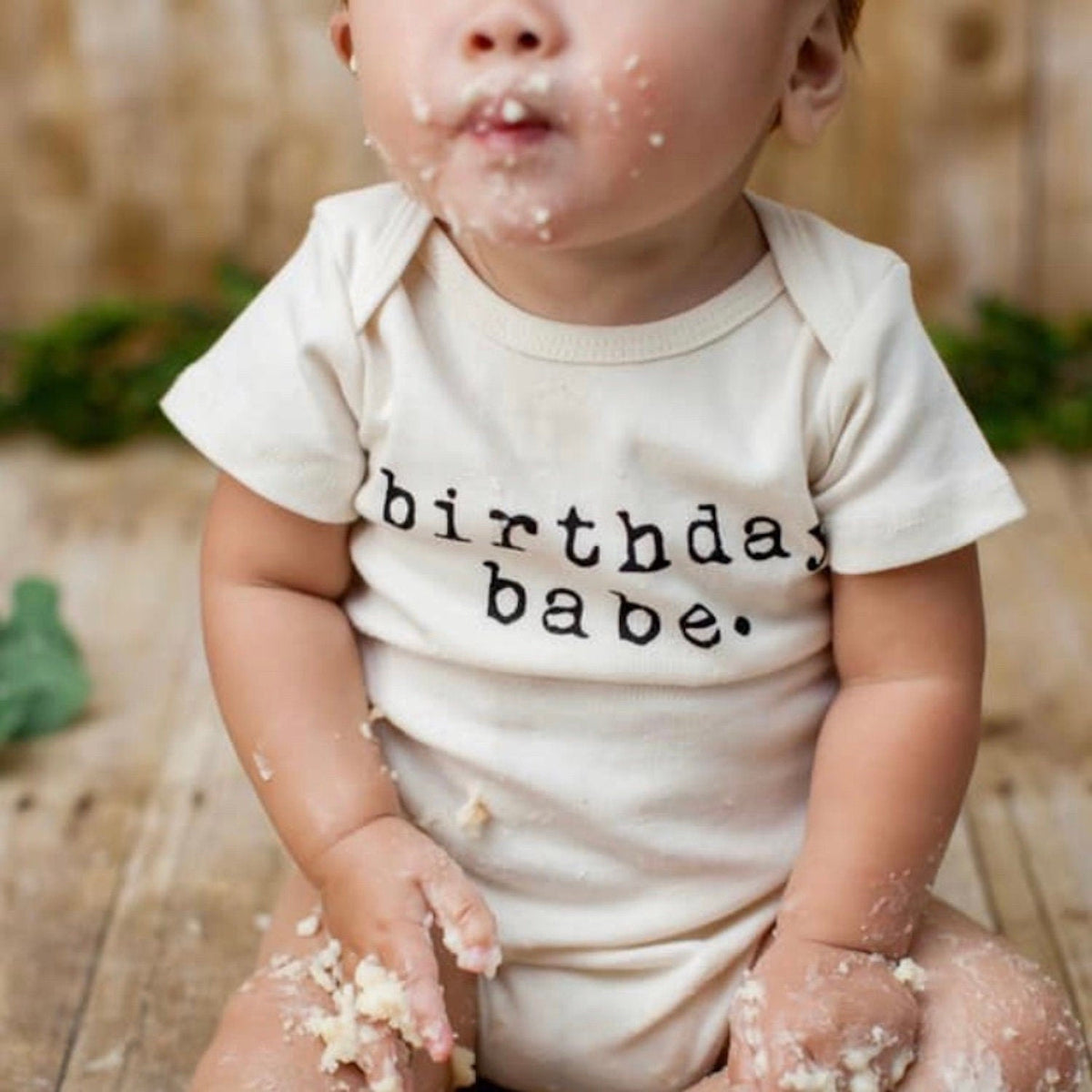Birthday Babe Organic Baby Bodysuit by Tenth & Pine, product image 6