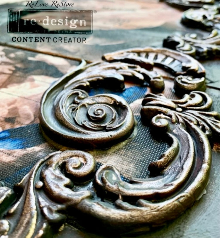 Redesign Decor Moulds® - Lilian Scrolls - 1 pc, 5