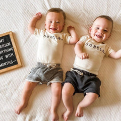 Bestie Organic Cotton Baby Bodysuit Short Sleeve by Tenth & Pine, product image 8