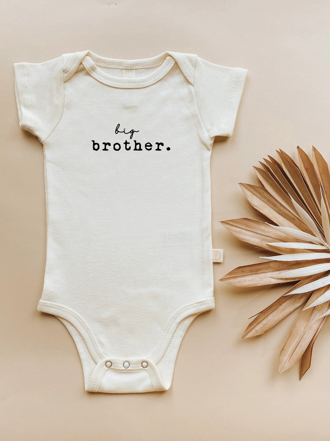 Big Brother Organic Baby Bodysuit by Tenth & Pine, product image 2