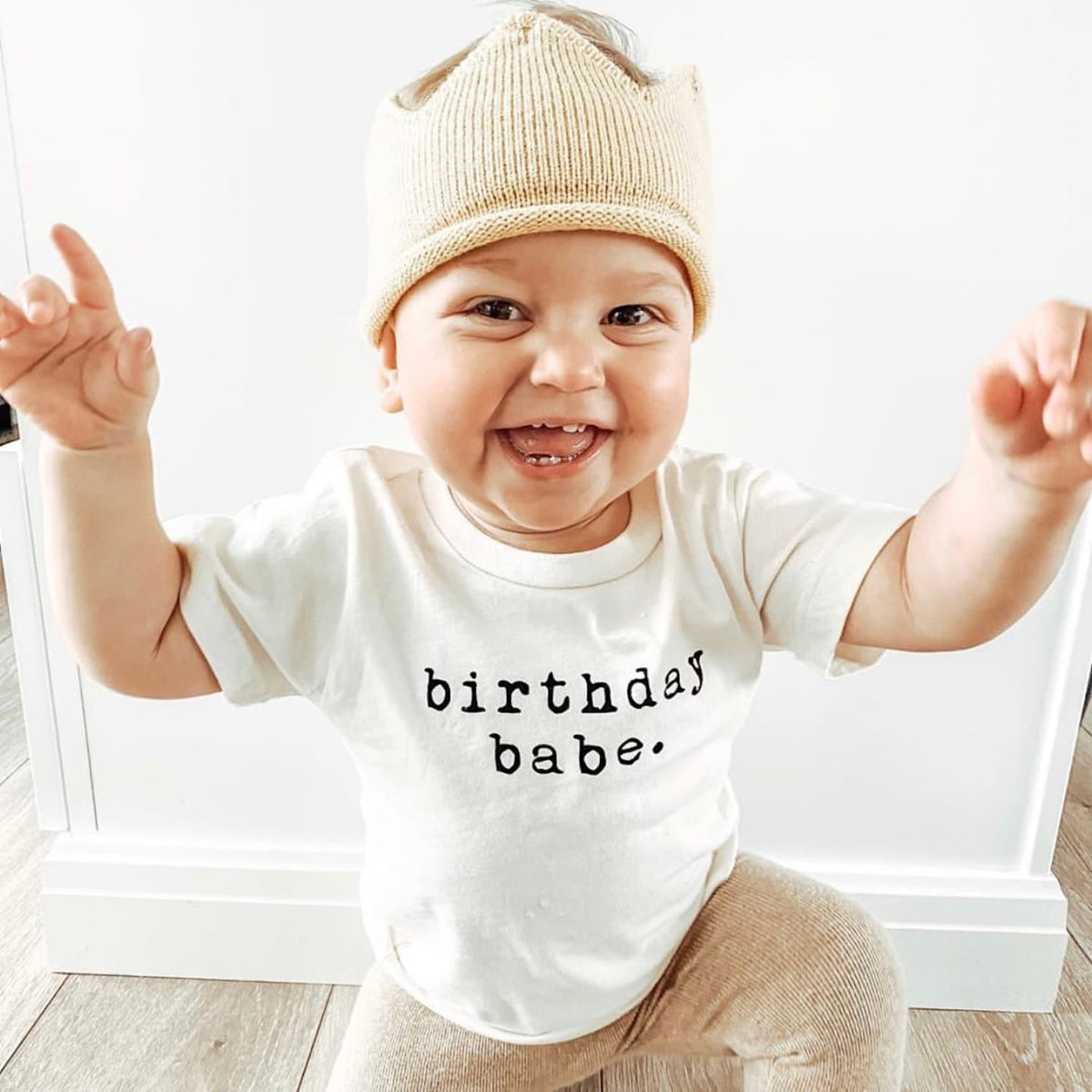 Birthday Babe Organic Kids T-shirt by Tenth & Pine, product image 3
