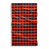 Burnt Ember Geometry Tea Towel