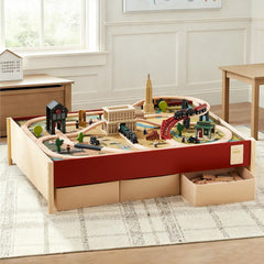 Tiny Land® 1920 Railway Adventure Train Table by Tiny Land INC
