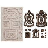 Finnabair Moulds - Ornate Frames - 1 pc, 5"x8"x8mm Copyright #VAu001506961