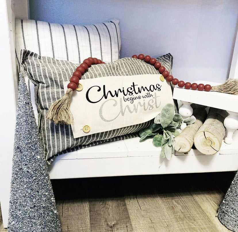 COVER ONLY: RECTANGLE  CREAM/ DARK CHARCOALSTRIPES PILLOW COVER (no insert)