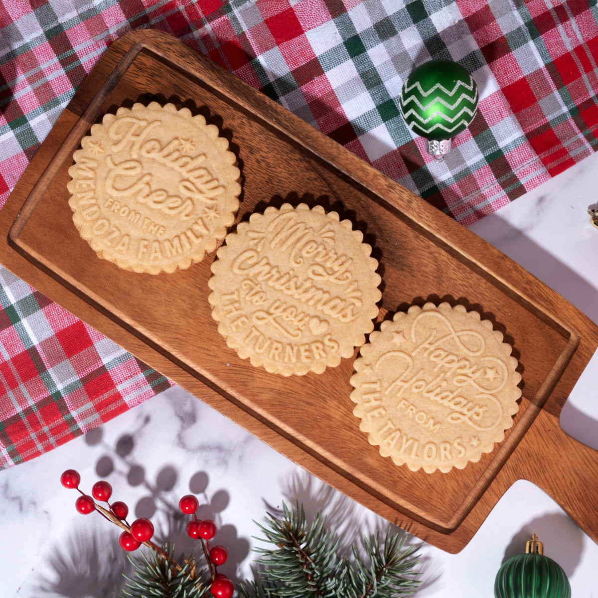 Christmas Cookie Press - Merry Christmas