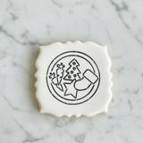 Cookies for Santa PYO Stencil