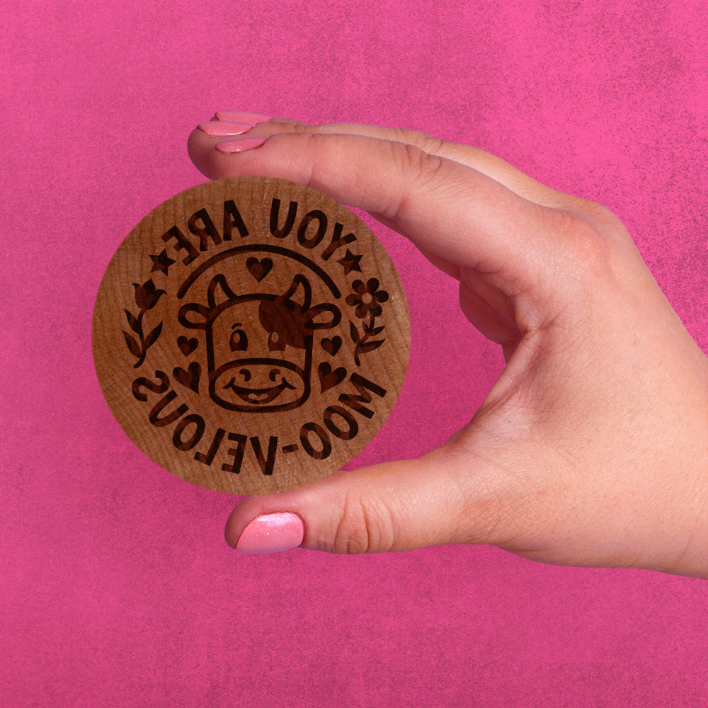 Valentines Day Cookie Press - Cow
