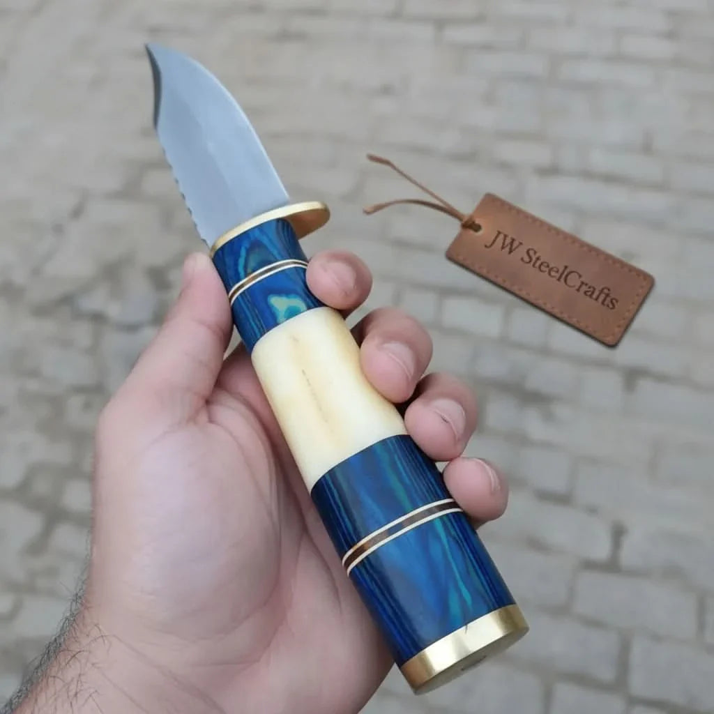 Hunting Knife with High Carbon Steel Blade | JW SteelCrafts