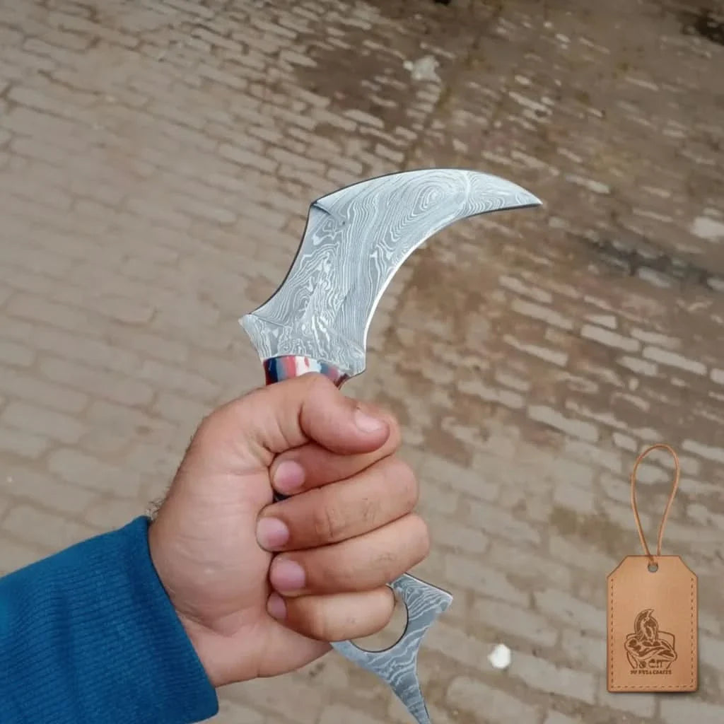 Custom Hand Forged Du Hoc Karambit Knife