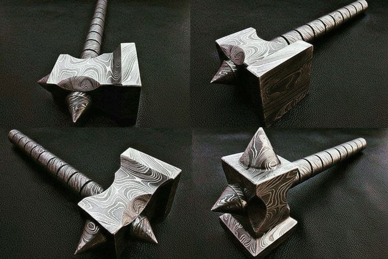 Medieval Battle Viking Hammer 8