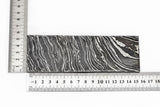 Damascus Steel Billet Bar 4mm Thick Pattern Welded Blank for Knife Making