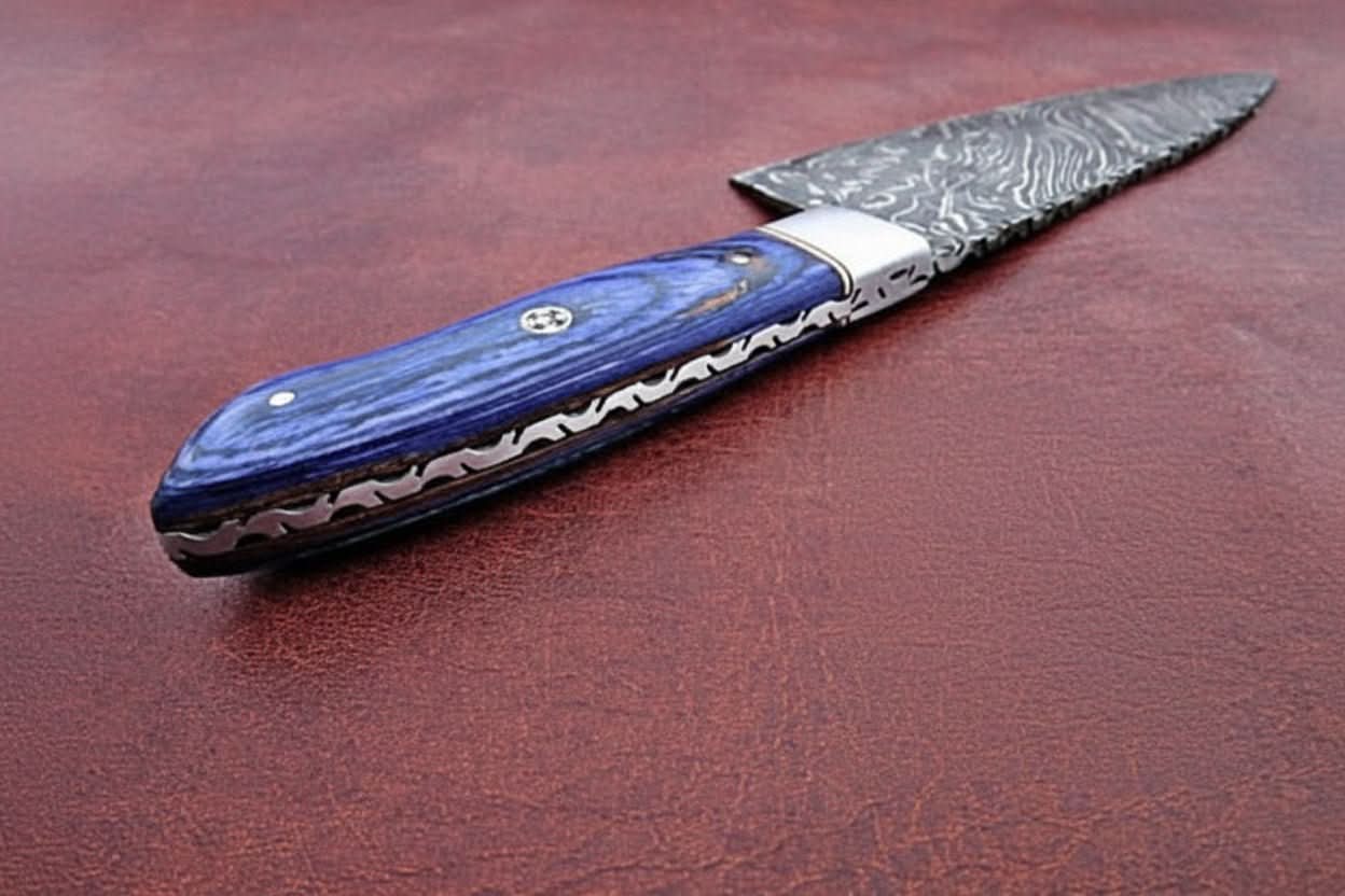 Custom Handmade Damascus Steel Chef Knife/ Kitchen Knife/Perfect Gift DK-0263