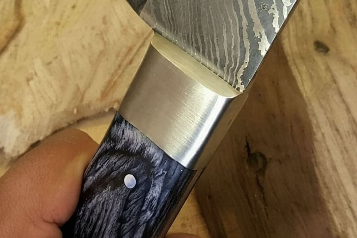 Custom Handmade Damascus Steel Full Tang  Chef Knife / Vegetable Knife  / Kitchen Knife DK-0128