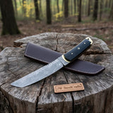 Custom tactical Tanto knife, damascus knife, Tanto