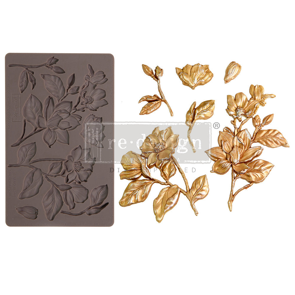 Decor Moulds® - Magnolia Blooms - 1 pc, 5