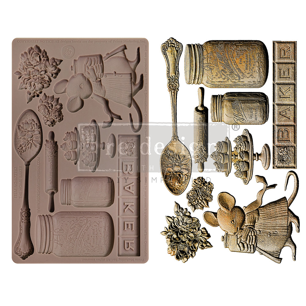 The Home Baker Collection Mould - Baker’s Delight - 1 pc, 5