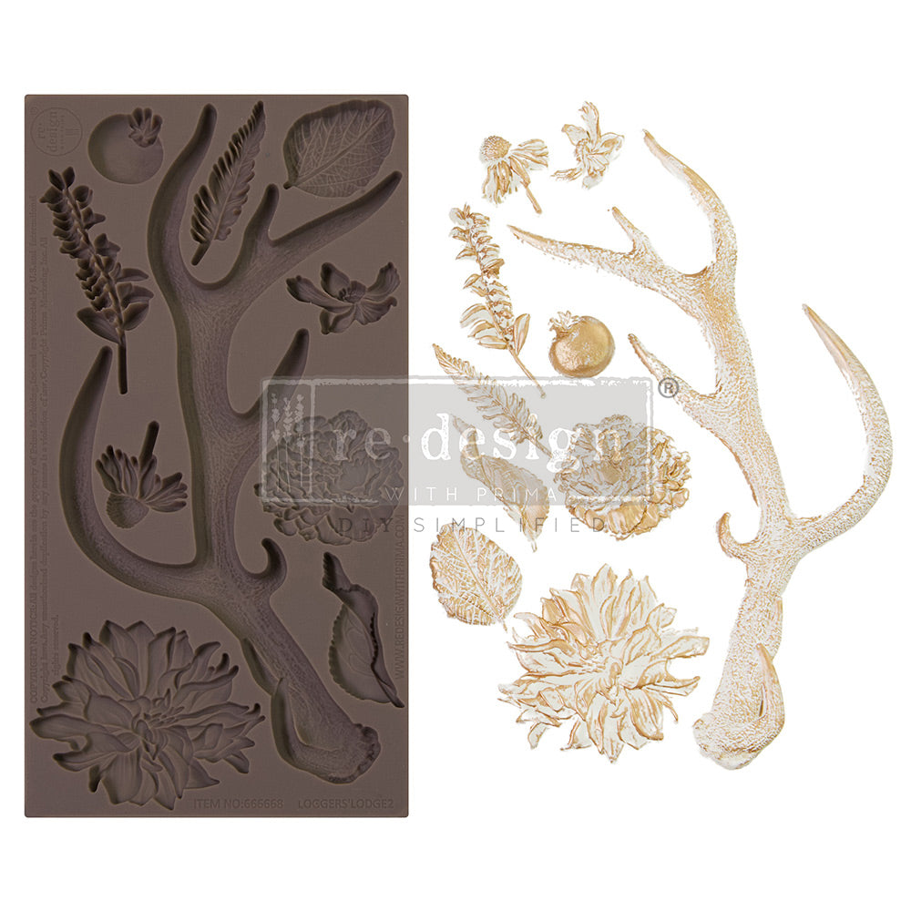 Decor Moulds® - Loggers' Lodge 2 - 1 pc, 5