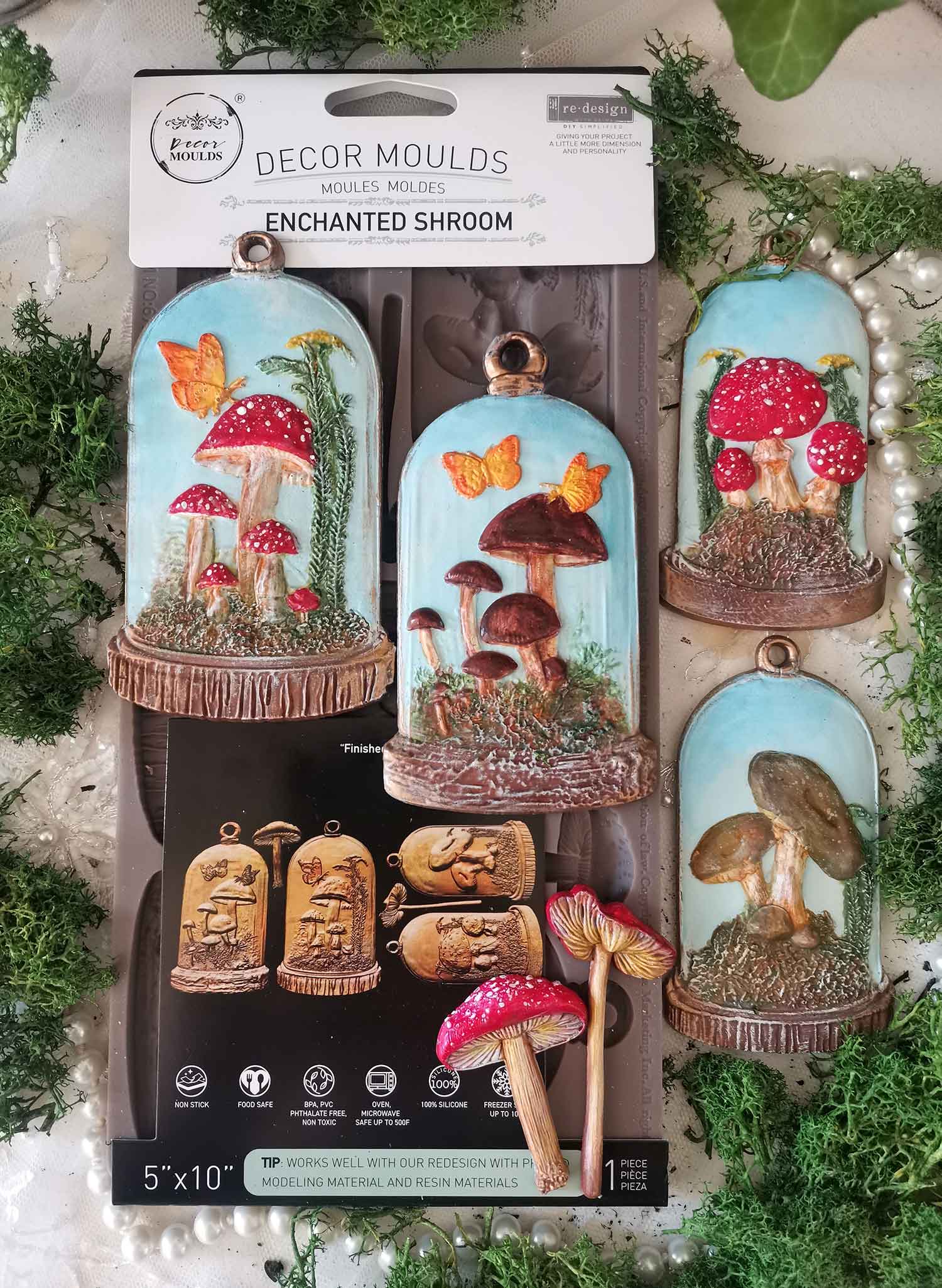 Decor Moulds® - Enchanted Shroom - 1 pc, 5