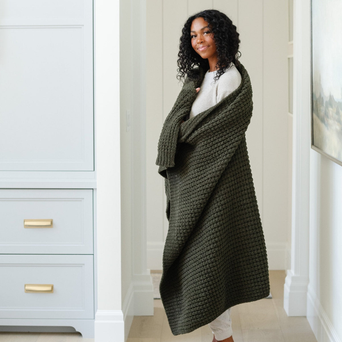 Waffle Knit Throw Blankets by Saranoni, product image 20
