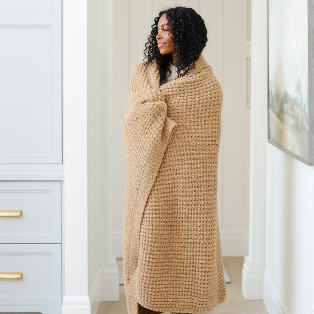 Waffle Knit Throw Blankets by Saranoni, product image 14