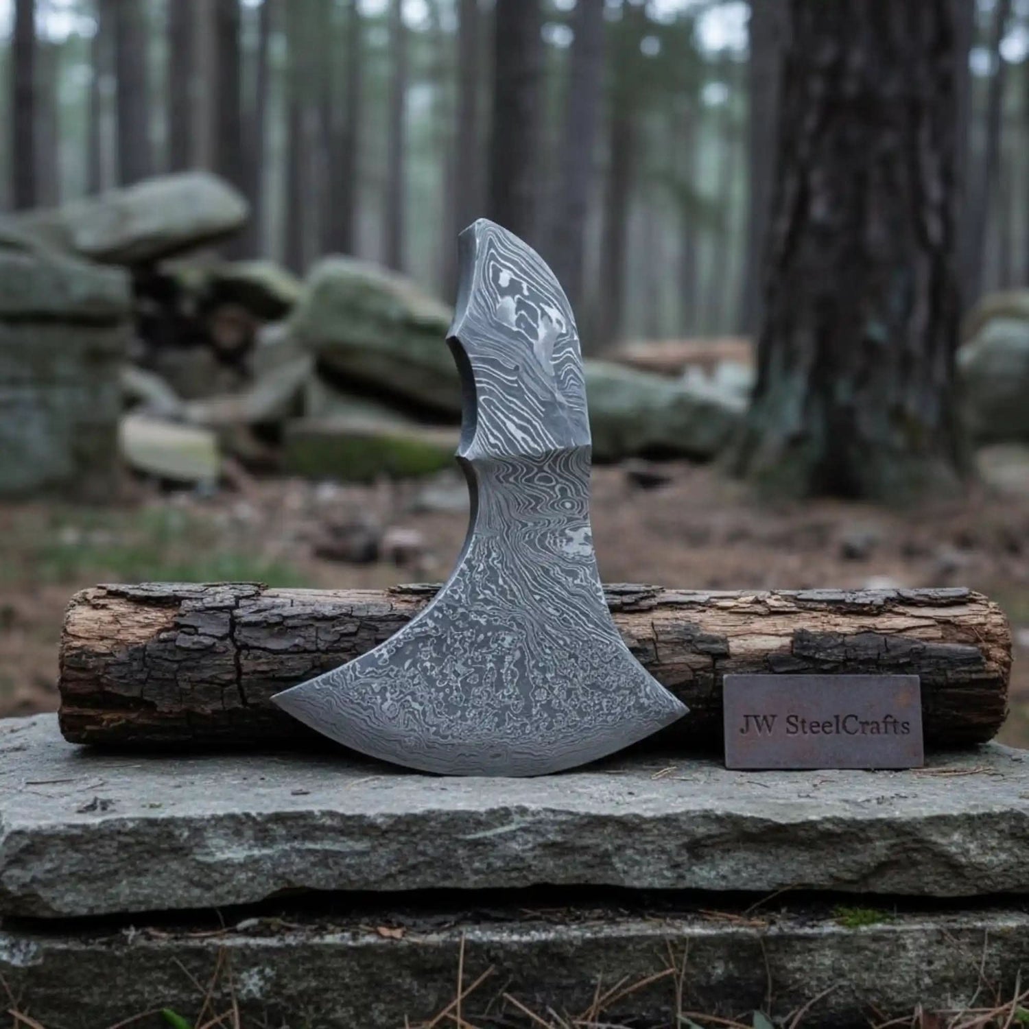 Grimvisage Damascus Axe 6