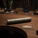 4.10 Inch Damascus Steel Round Bar Rod for Ring Making
