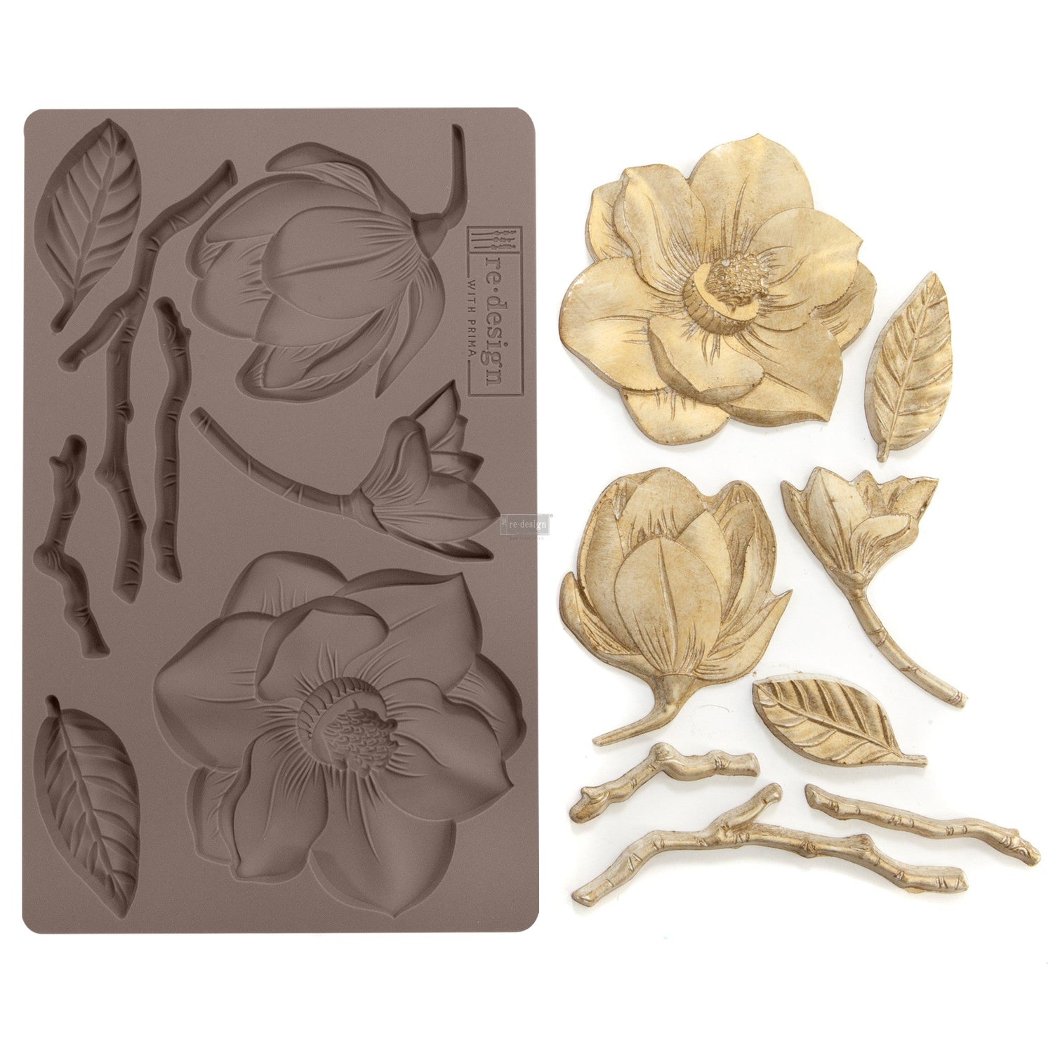 Redesign Décor Moulds®- Winter Blooms 5