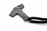 DE-0014 Custom Handmade Damascus steel Viking pendant /Thor Hammer Pendant/Jeweller