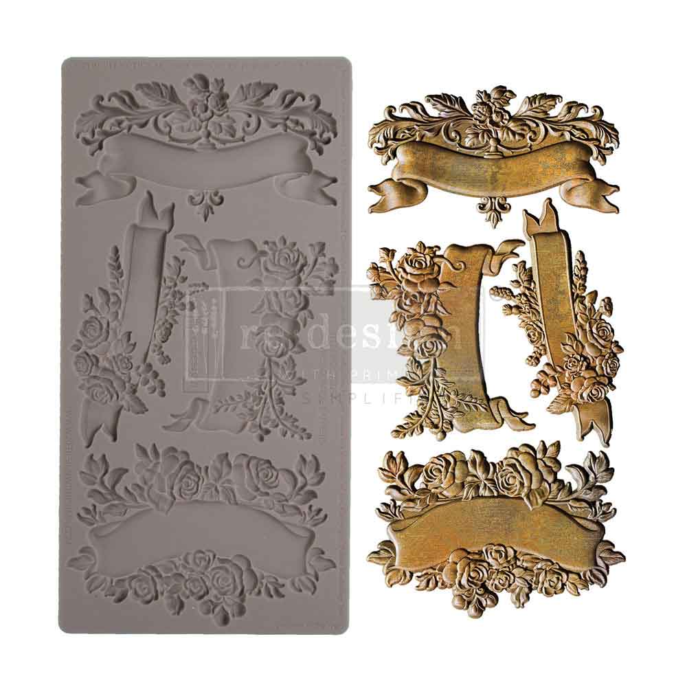 Decor Moulds® - Blooming Banners - 1 pc, 5