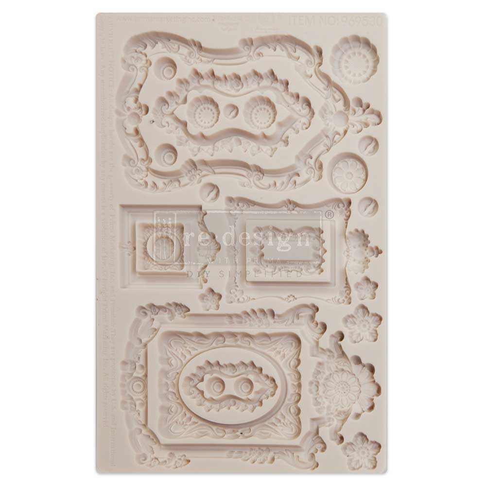 Finnabair Moulds - Ornate Frames - 1 pc, 5