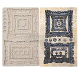 Finnabair Moulds - Baroque Frames - 5" x 8" x 8mm Copyright #VA0002330244